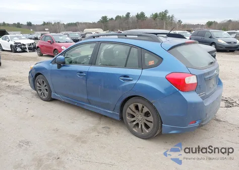 2014 Subaru Impreza 2.0I Sport Premium from USA, damaged, VIN JF1GPAL65E8303452